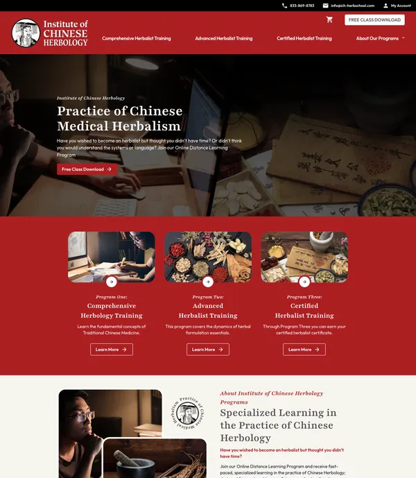 Additional image for Institute of Chinese Herbology