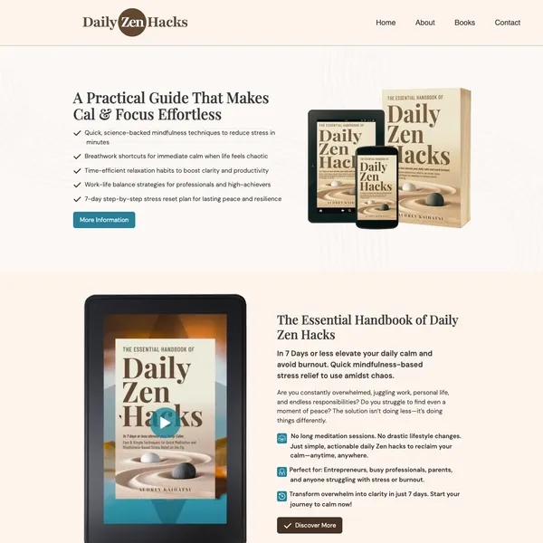 Additional image for Daily Zen Hacks